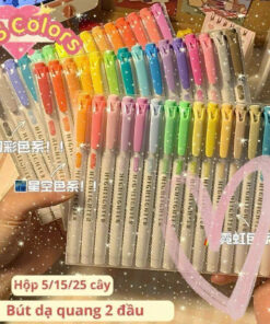 bút dạ quang 2 đầu HIGODD